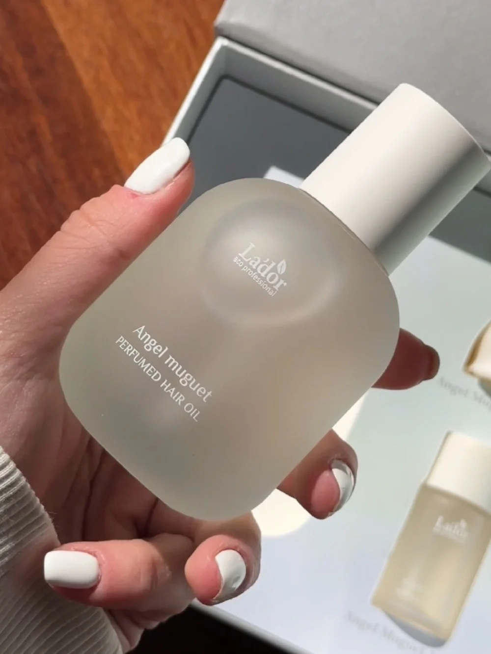 NEW LADOR 80ml Angel muguet hair oil Fragrance Set PR gift